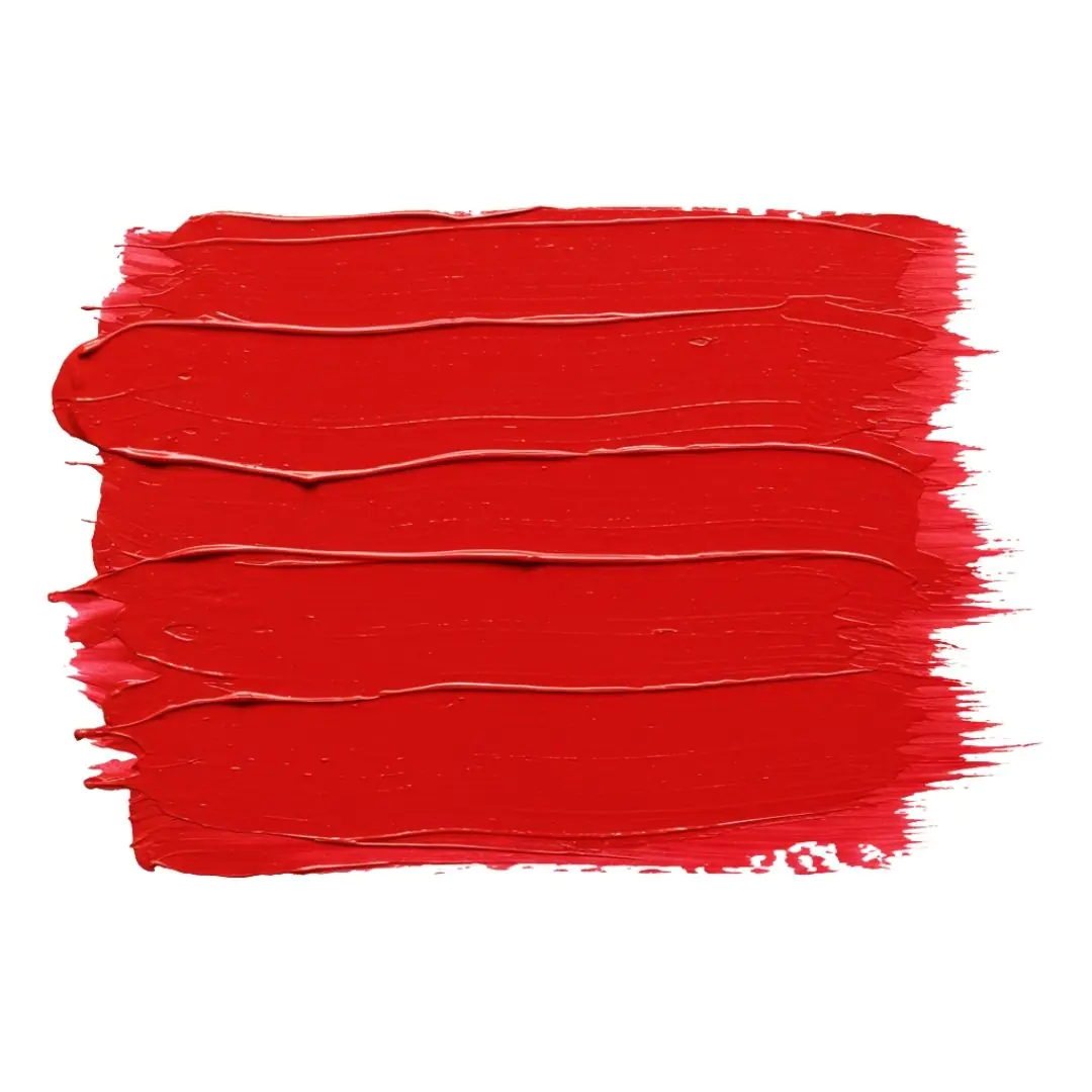 Vibrant Red Paint Strokes Texture PNG Clipart