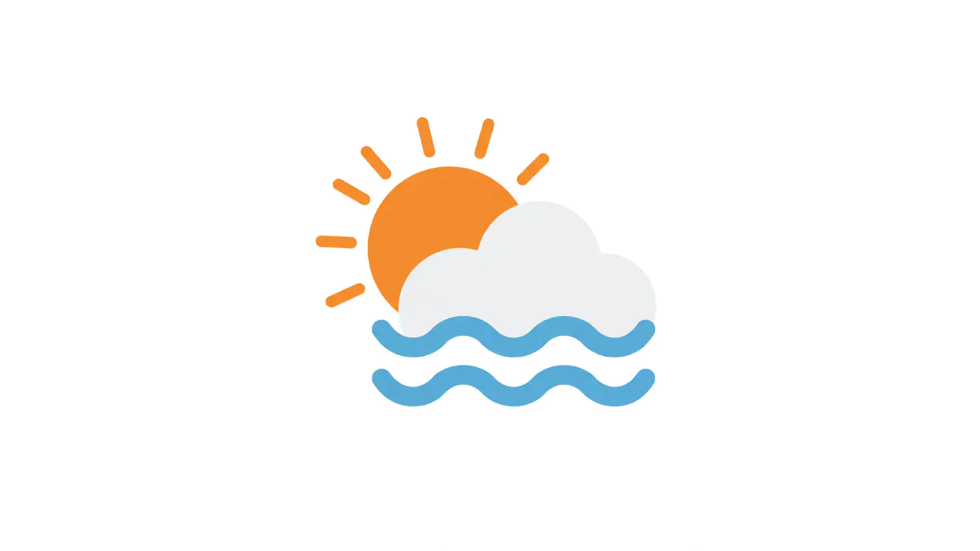 Seaside Weather Icon