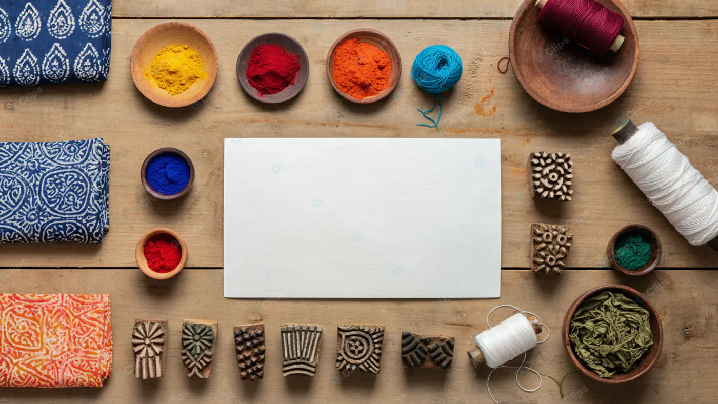 Artisanal Textile Crafting Supplies