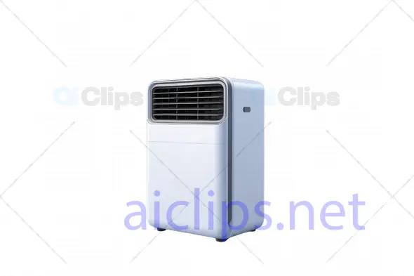 3D Portable Air Conditioner Model