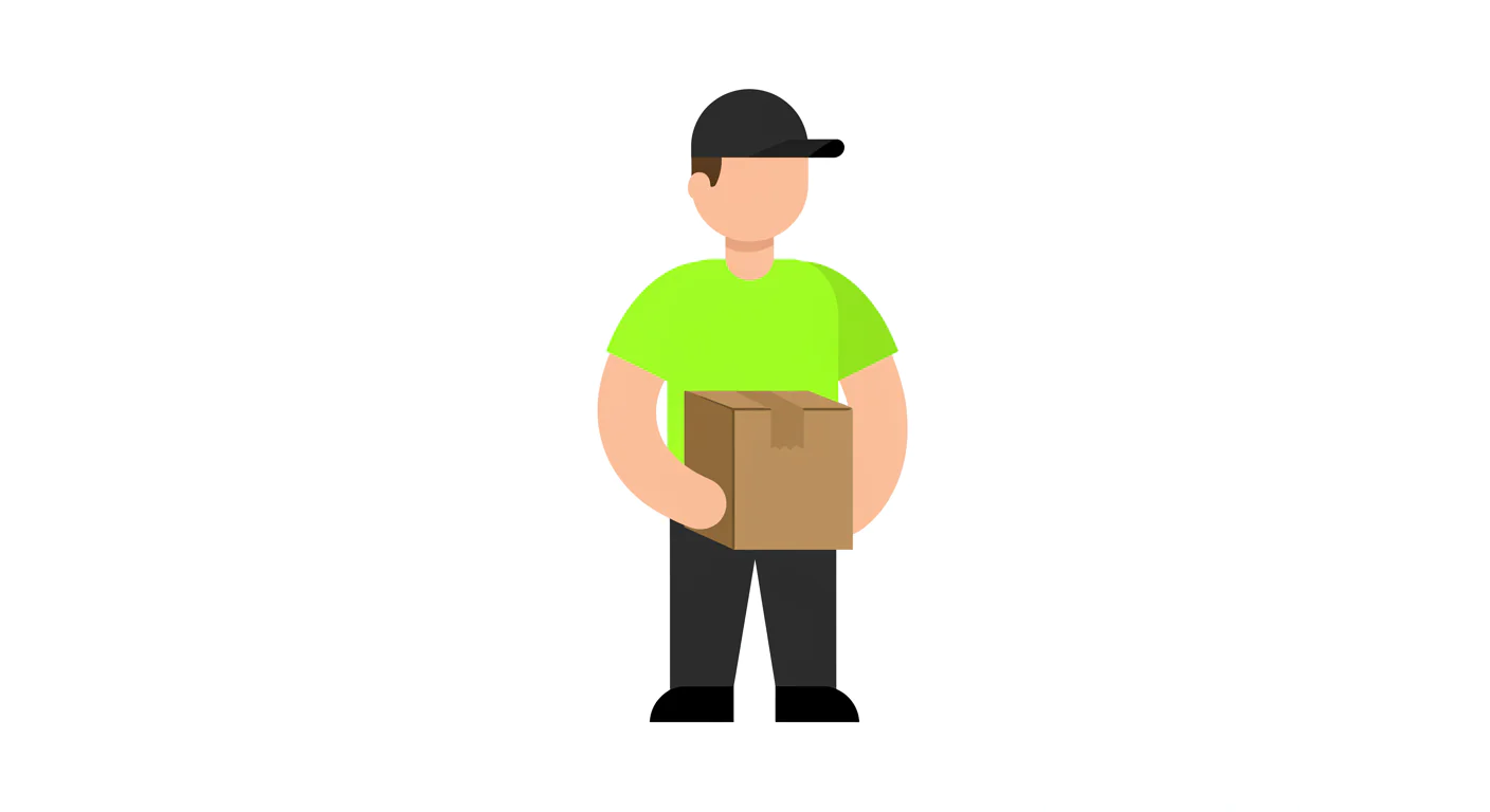 Neon Delivery Vector Icon