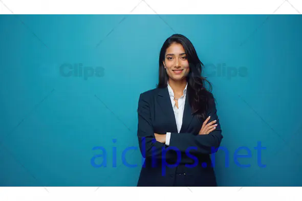 Confident Young Female Professional Portrait