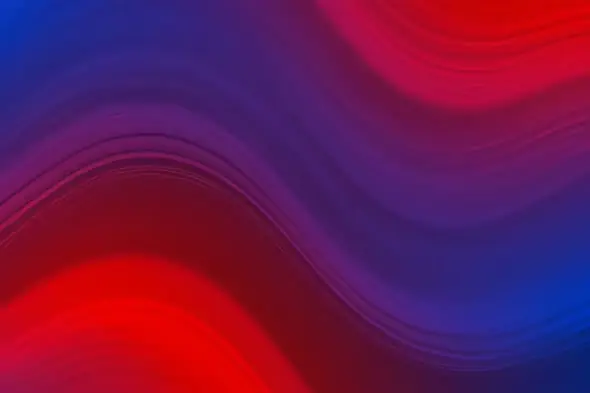 Vibrant Tri-Color Wave Flow