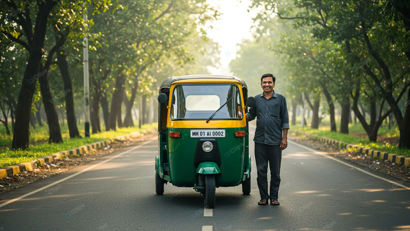 Urban Rickshaw: Green Transport Journey