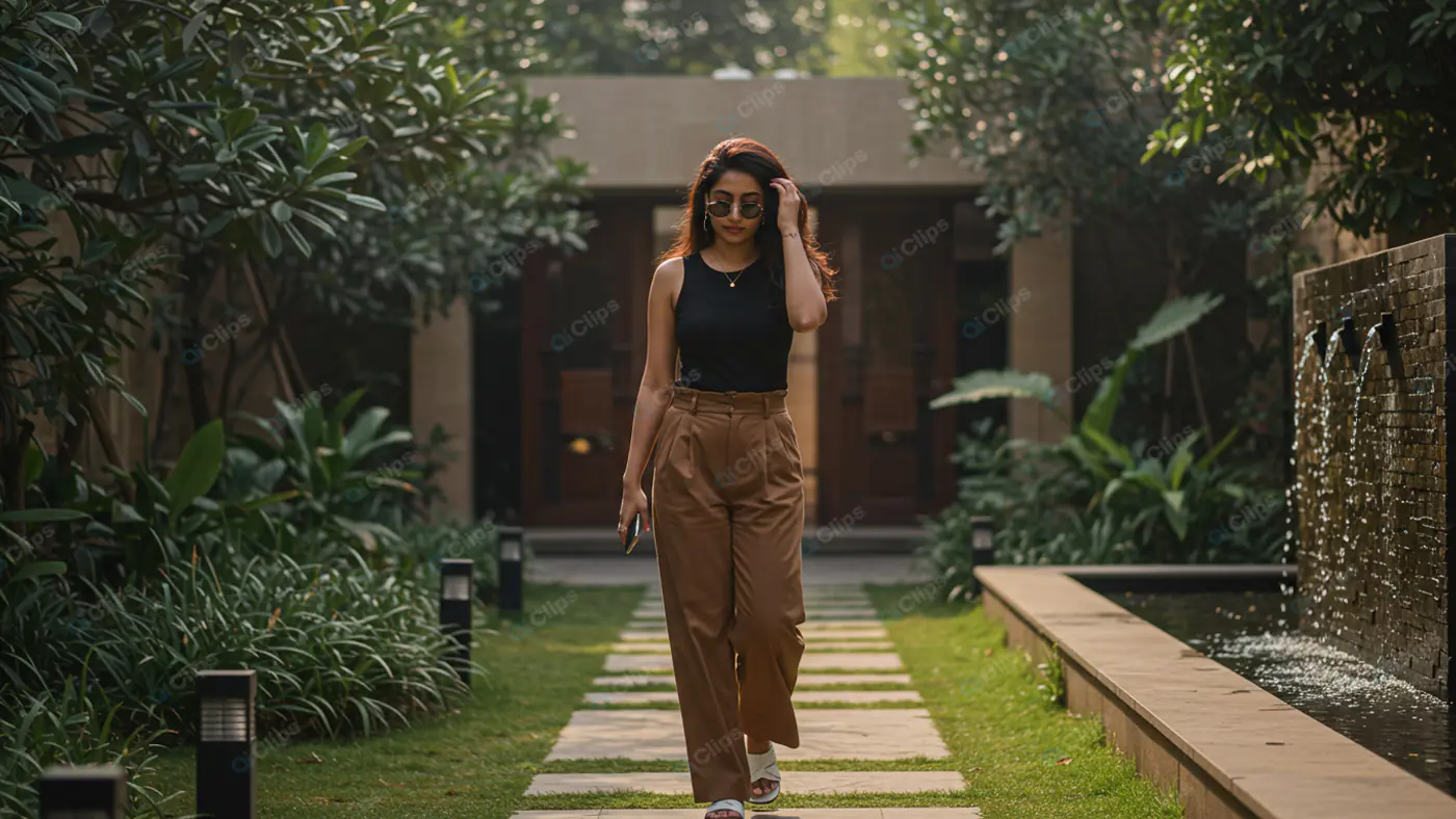 Tranquil Garden Stroll