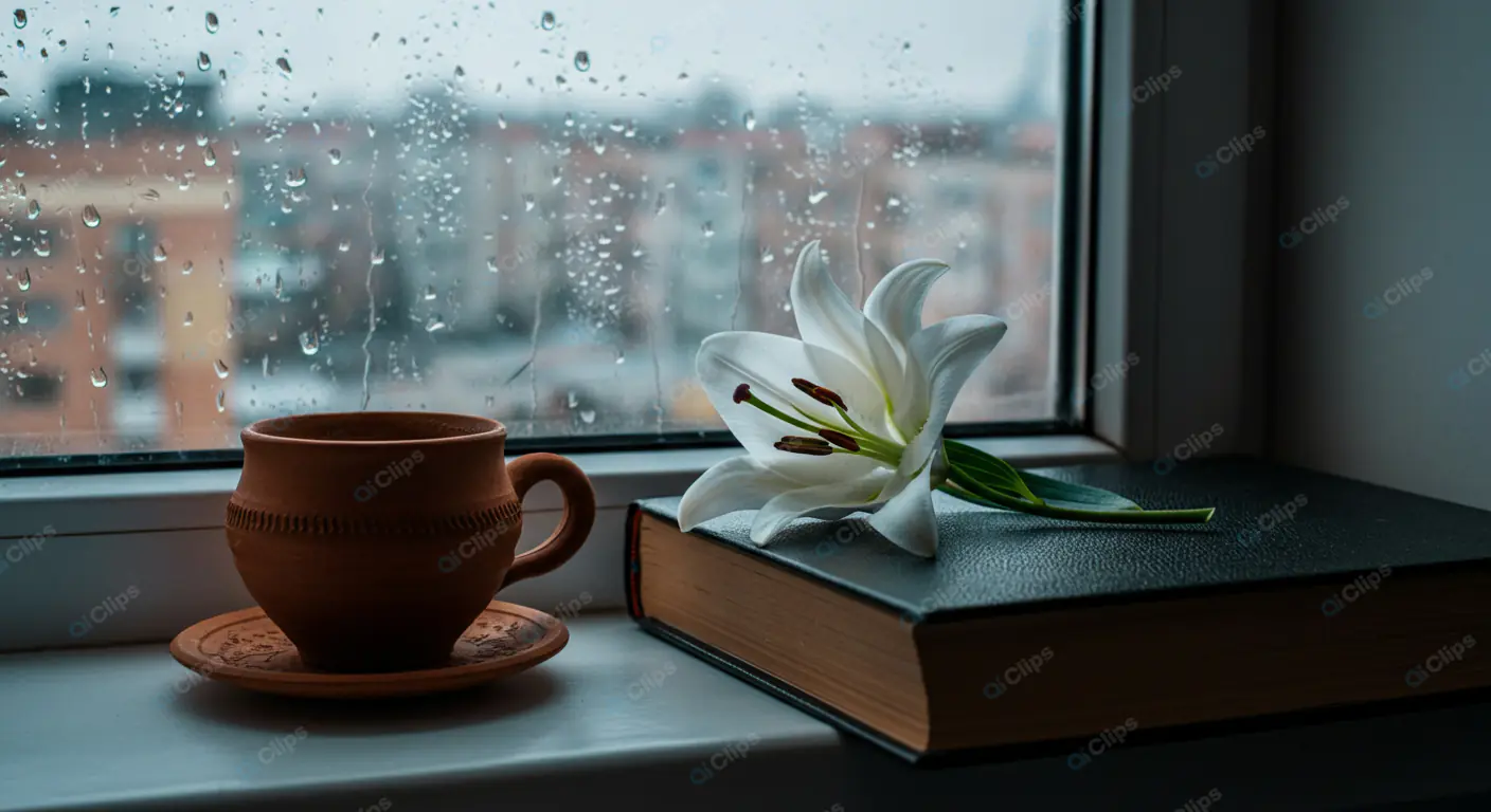 Tranquil Rainy Day Reading Retreat