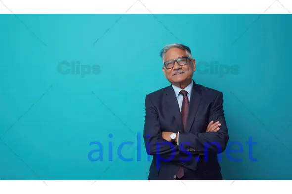 Senior Businessman Portrait with Friendly Smile