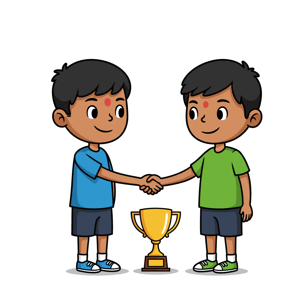 Sportsmanship Vector Illustration