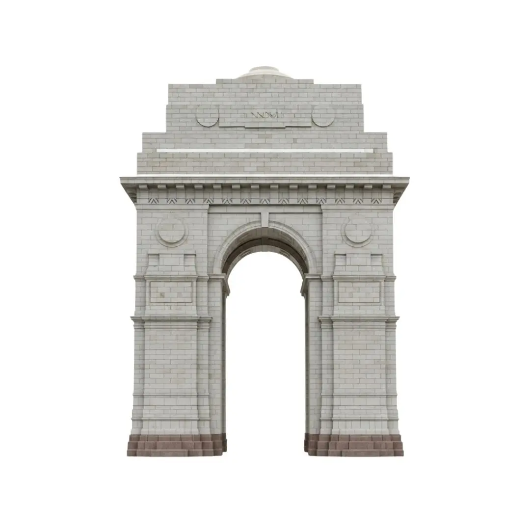 Iconic India Gate War Memorial New Delhi PNG Clipart