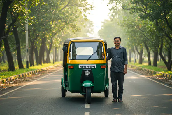 Urban Rickshaw: Green Transport Journey