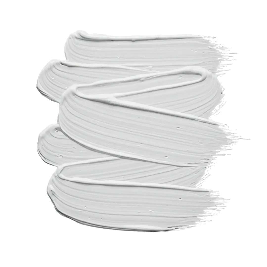Swirling White Paint Brush Strokes PNG Clipart