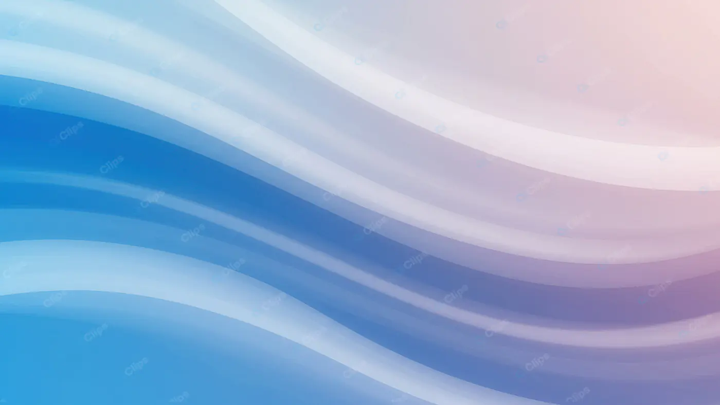 Serene Pastel Waves Gradient