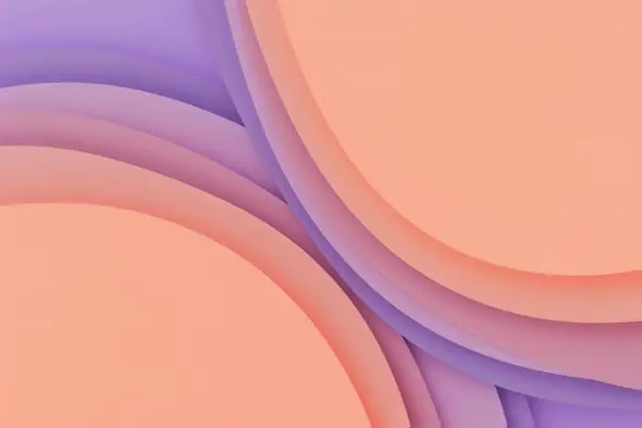 Elegant Pastel Curves Abstract Background Design Animation