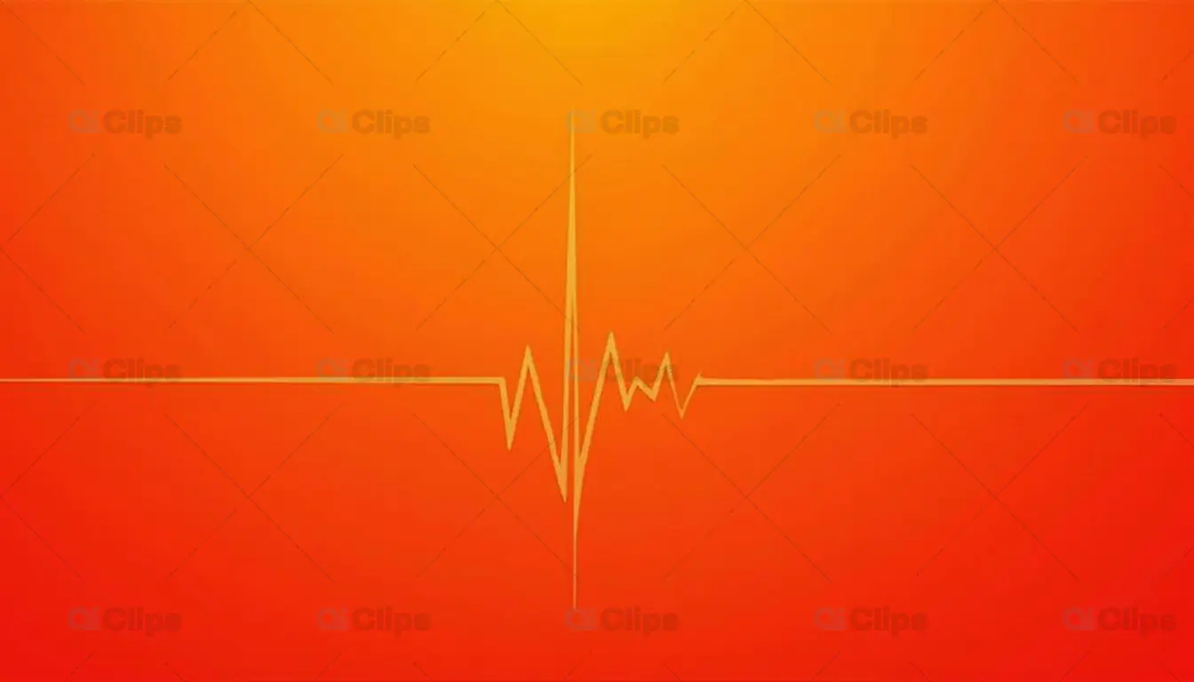 Heartbeat Line Abstract Background