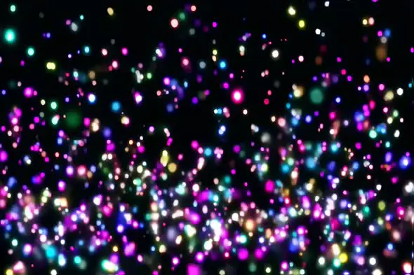 Mesmerizing Colorful Particle Explosion Celebration Background Animation