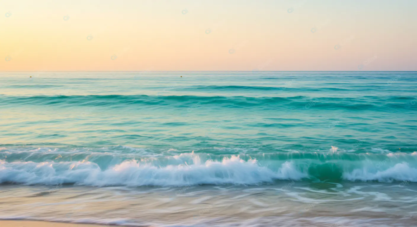 Serene Pastel Seascape