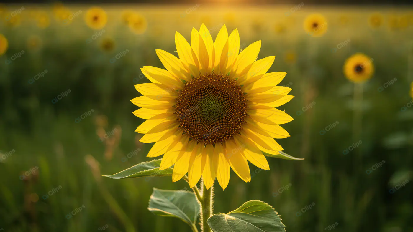 Radiant Sunflower Close-up