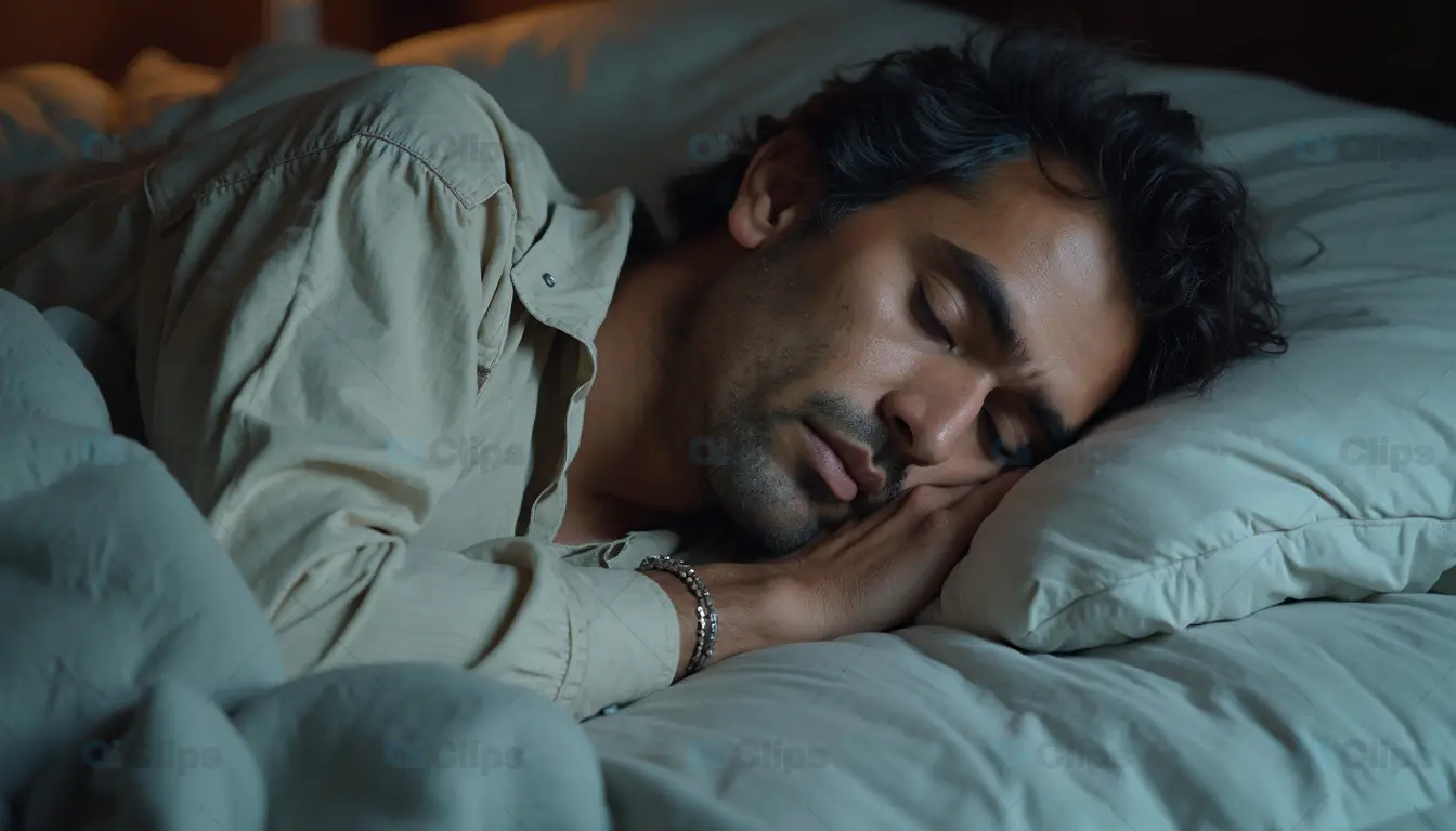 Man in Deep Sleep