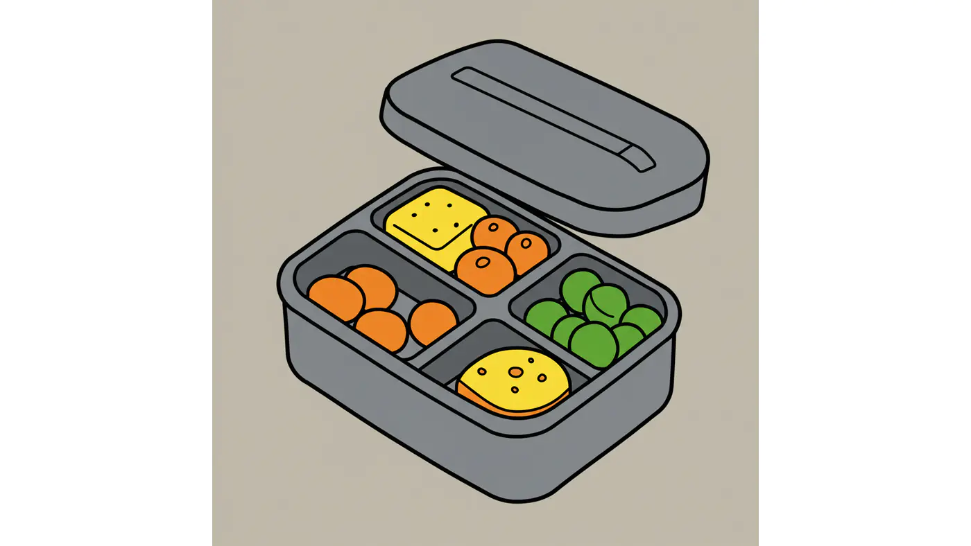 Bento Box Lunch Vector