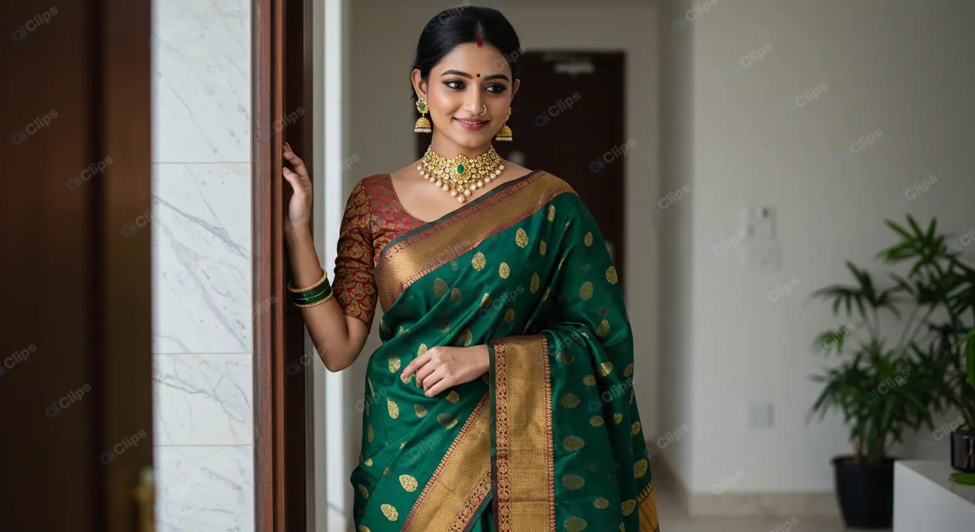 Elegant Saree Sophistication
