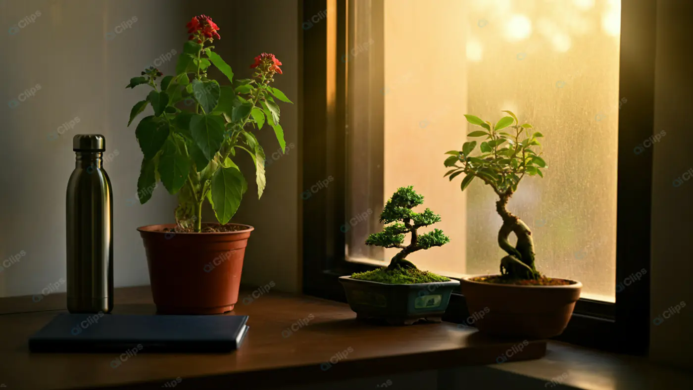 Zen Windowsill Garden