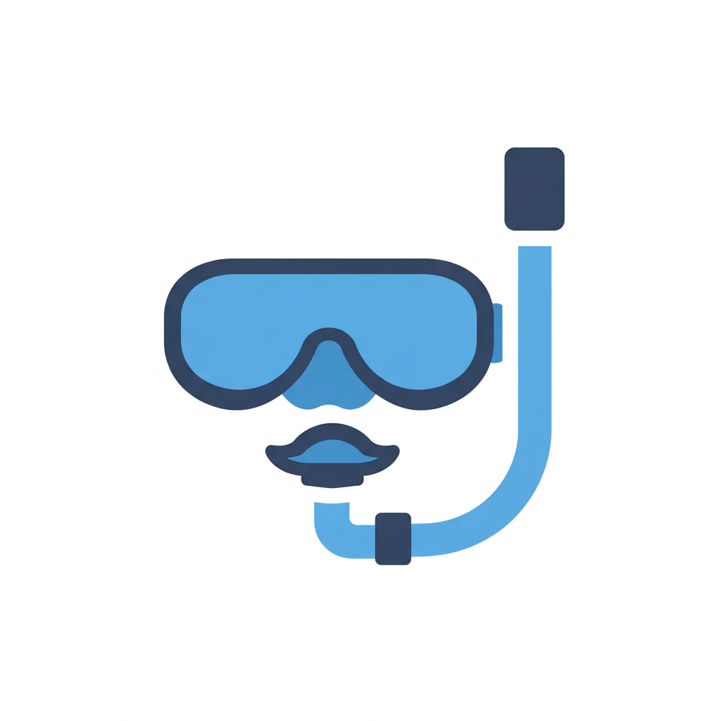 Snorkel and Mask Icon