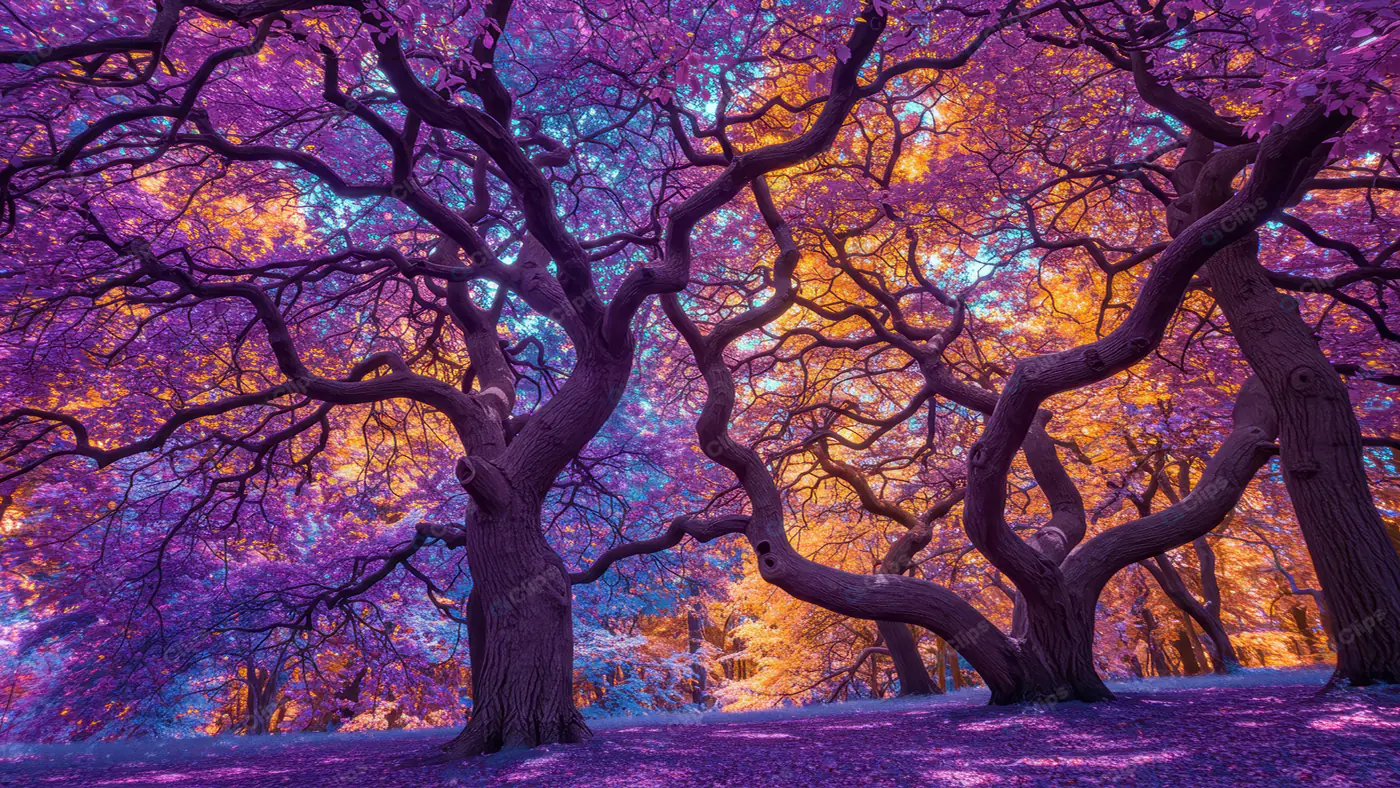 Enchanted Twilight Forest