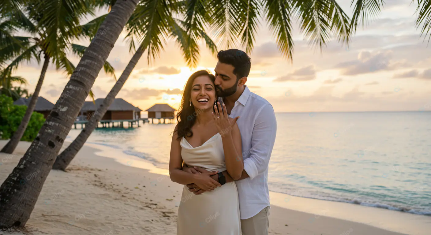 Tropical Paradise Engagement