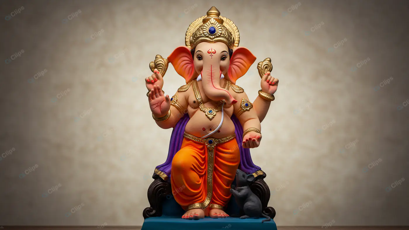 Ganesha's Regal Splendor