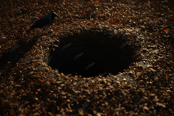 Mysterious Forest Floor Hollow