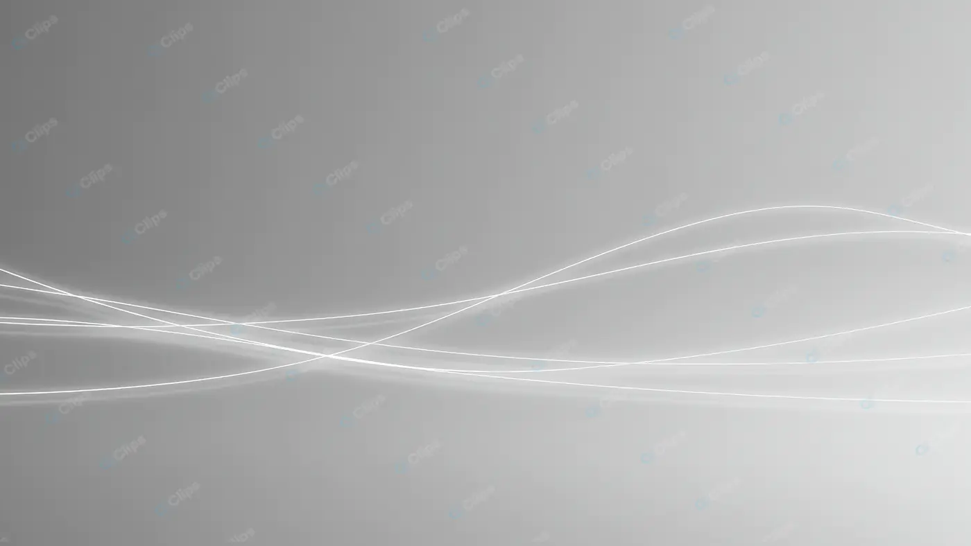 Ethereal White Waves