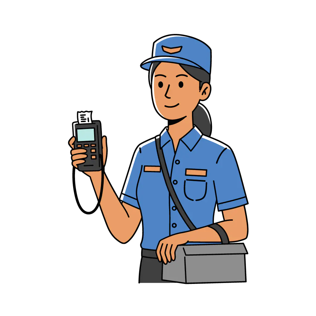 Ticket Inspector Vector Graphic