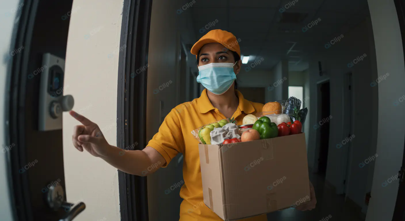 Contactless Grocery Delivery Service