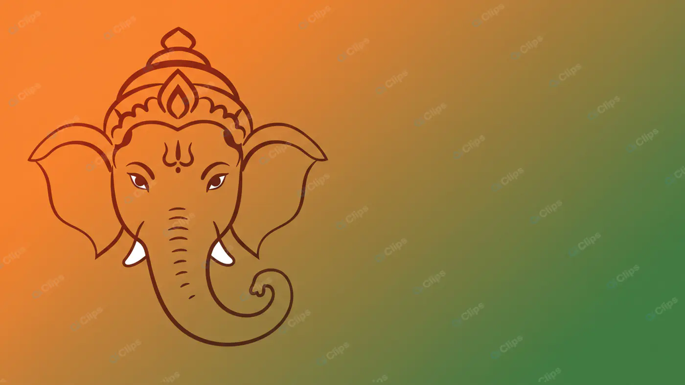 Vibrant Ganesha Illustration