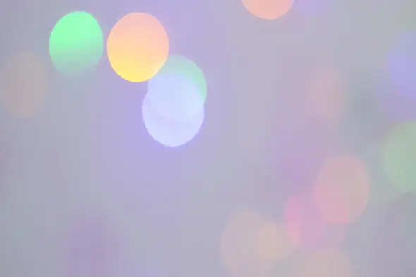 Pastel Bokeh Bliss
