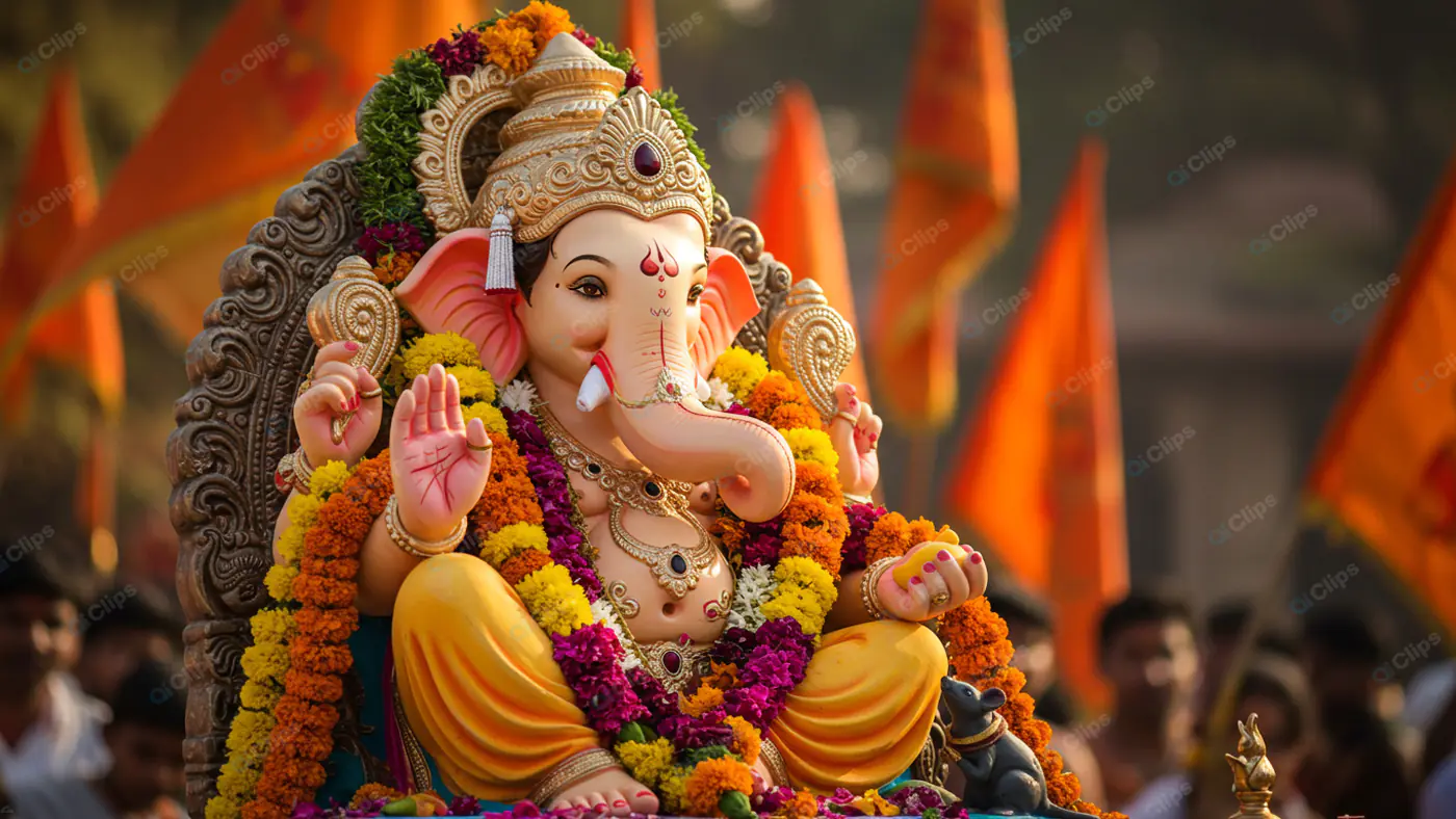 Resplendent Ganesha: Festival Celebration