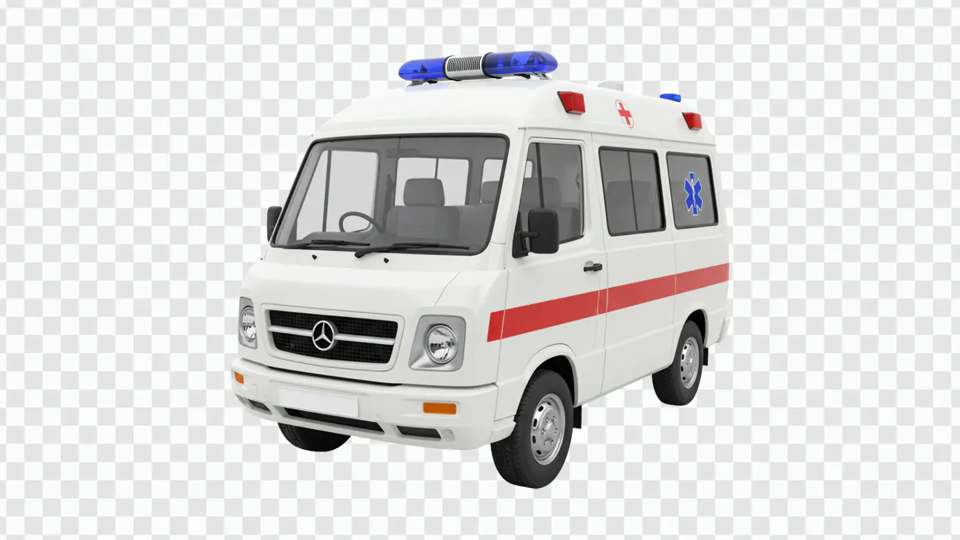 Mercedes-Benz Emergency Ambulance Vehicle PNG Clipart