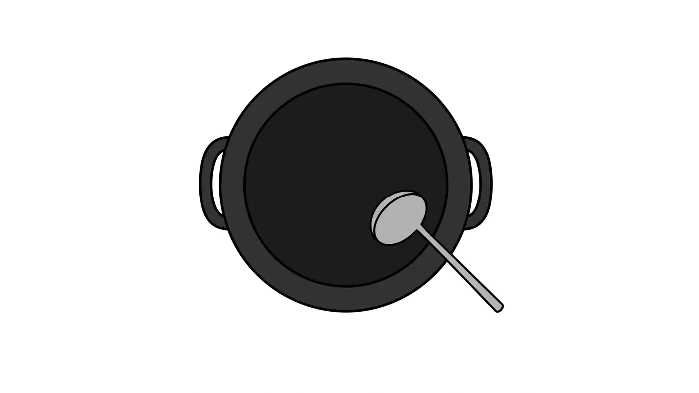 Minimalist Cookware Vector Icon