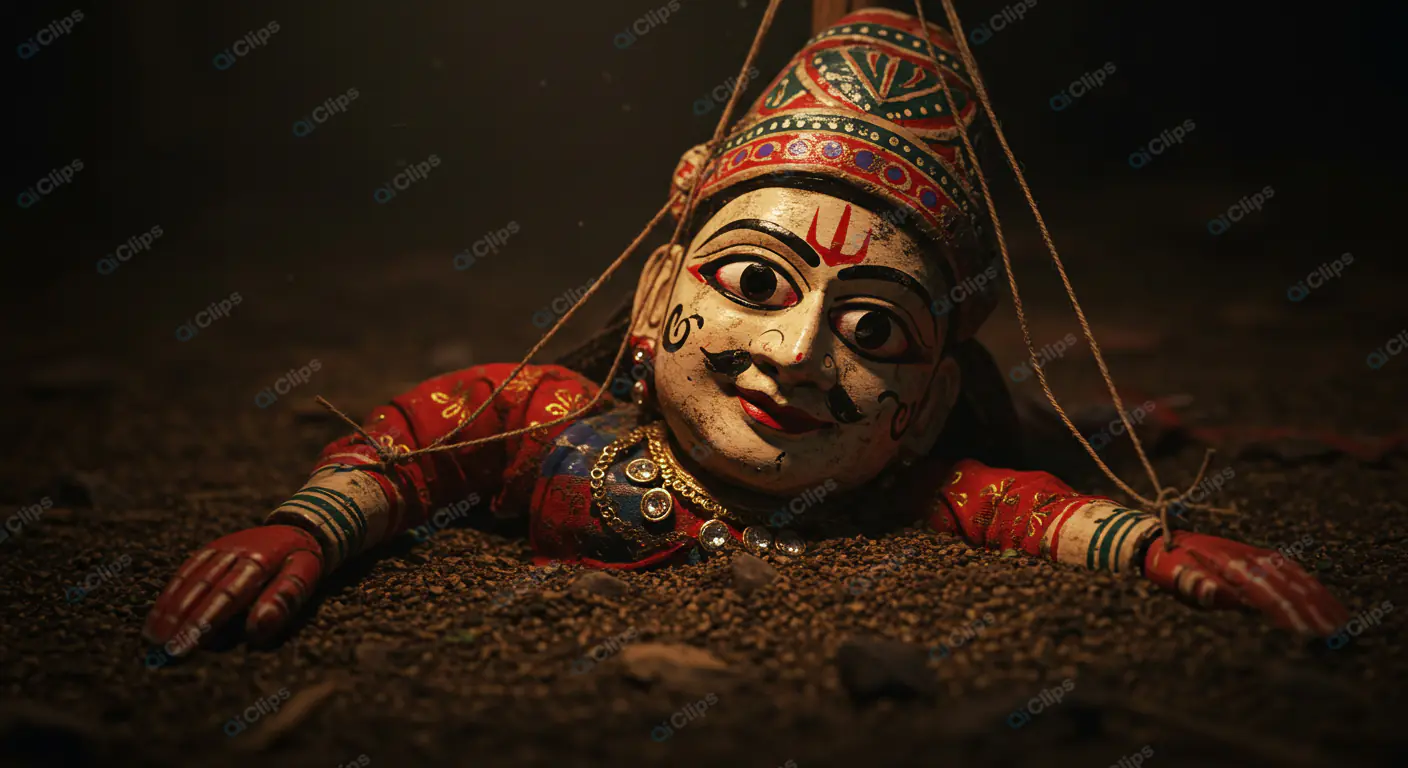 Kathputli Marionette in Repose