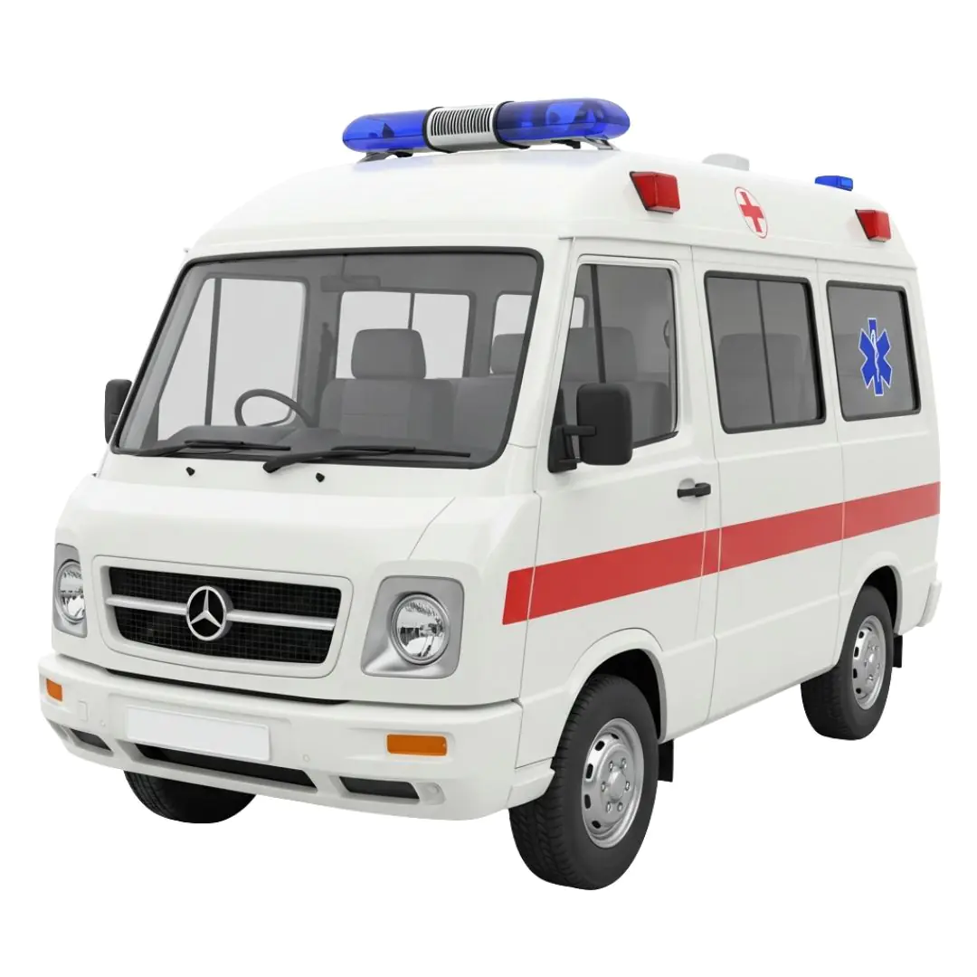 Mercedes-Benz Emergency Ambulance Vehicle PNG Clipart