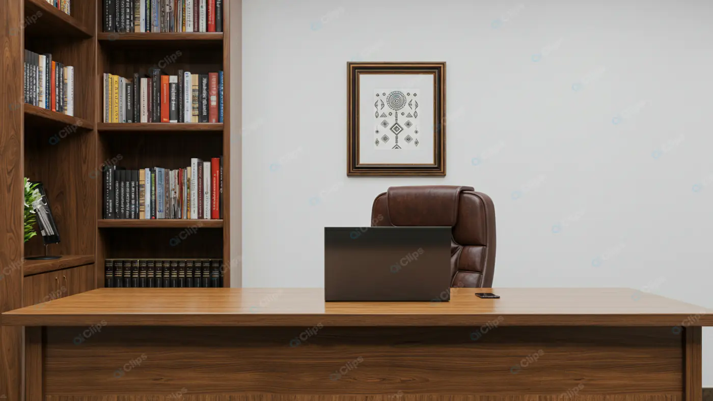 Scholarly Home Office Setup