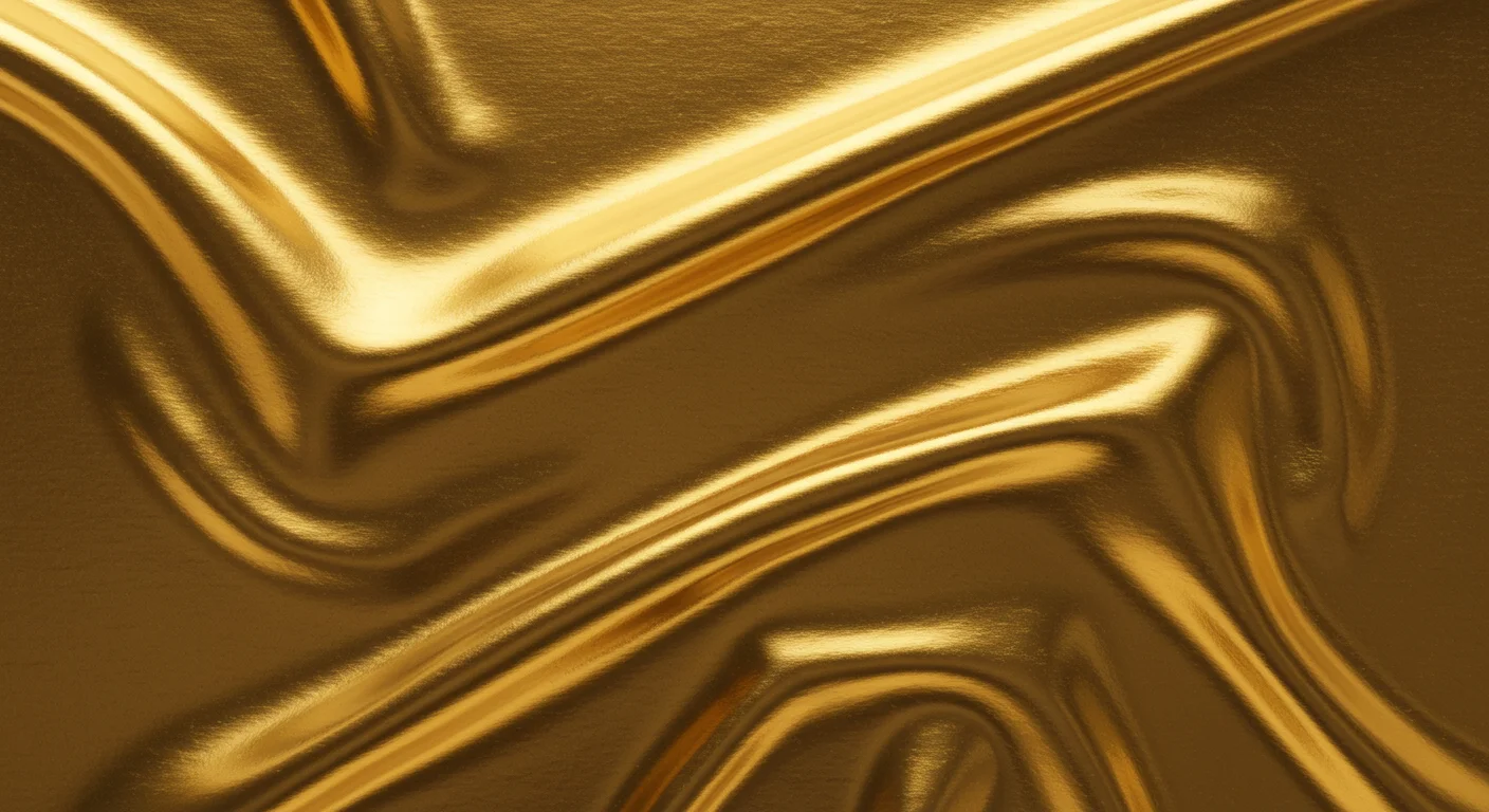 Golden Fluid Metallic Texture | Indian Luxe Abstract Design