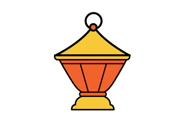 Geometric Lantern Icon