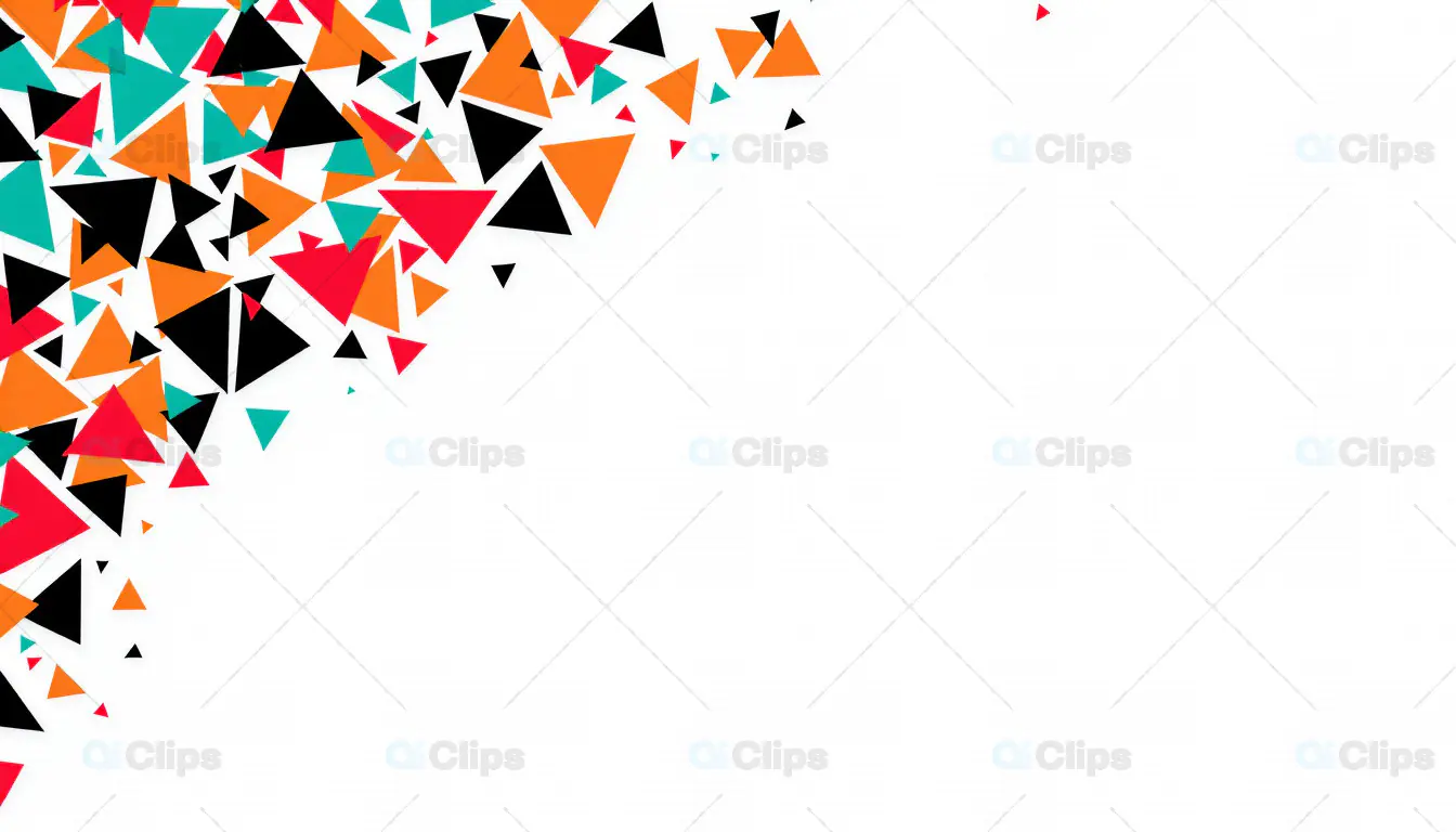 Triangular Abstract Design Background