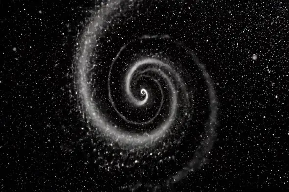 Cosmic Spiral Galaxy Animation