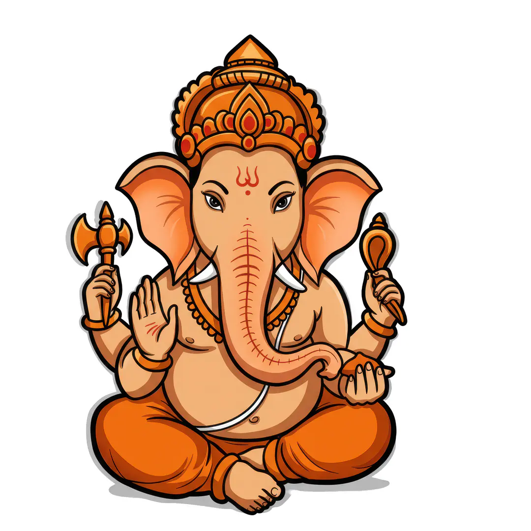 Auspicious Lord Ganesha Hindu Deity PNG Clipart