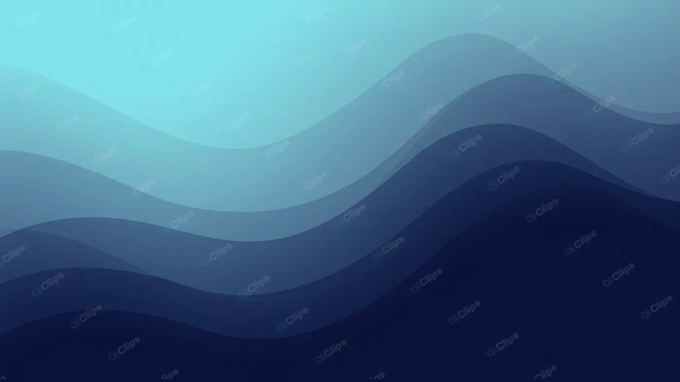 Serene Ocean Waves Abstract