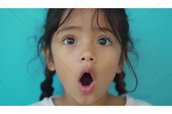 Surprised Girl Reaction