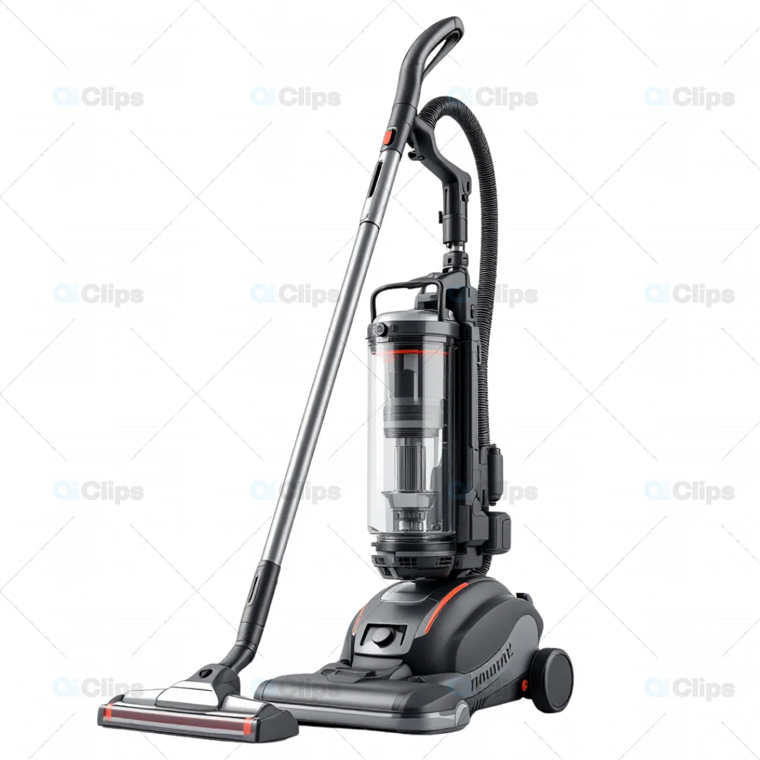 3D Upright Vacuum Cleaner Model