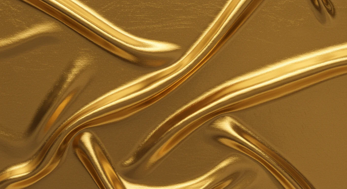 Glossy Gold Stream Texture Background | Liquid Metallic Design
